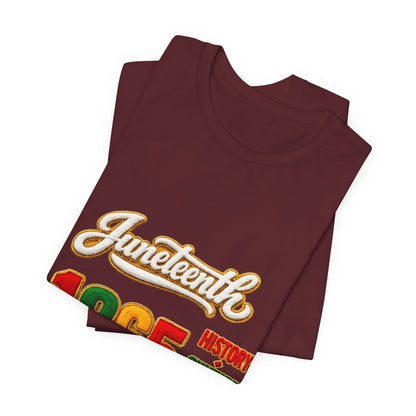 Juneteenth 1865 Tee — History • Culture • Excellence • Respect T-Shirt