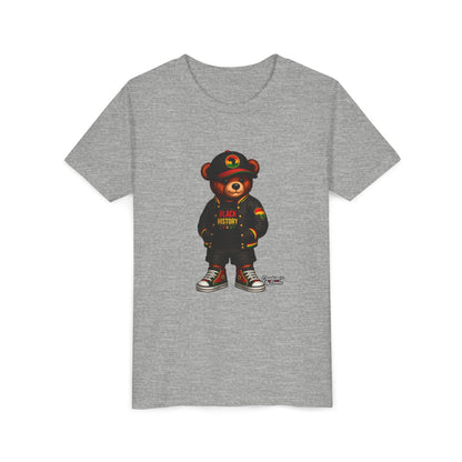 Kids 'Black History' Streetwear Bear Tee