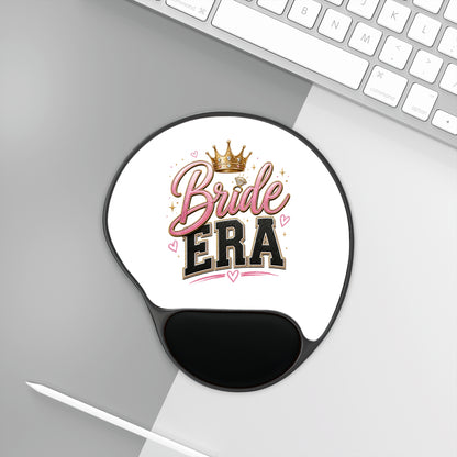 Bride Era Mouse Pad with Wrist Rest — Bachelorette Desk Accessory