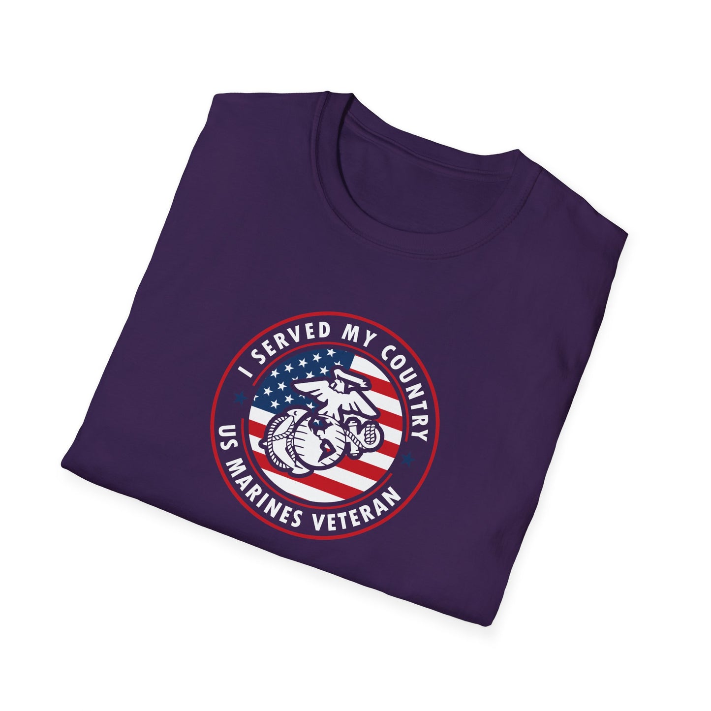 I Served My Country US Marines Veteran T-Shirt