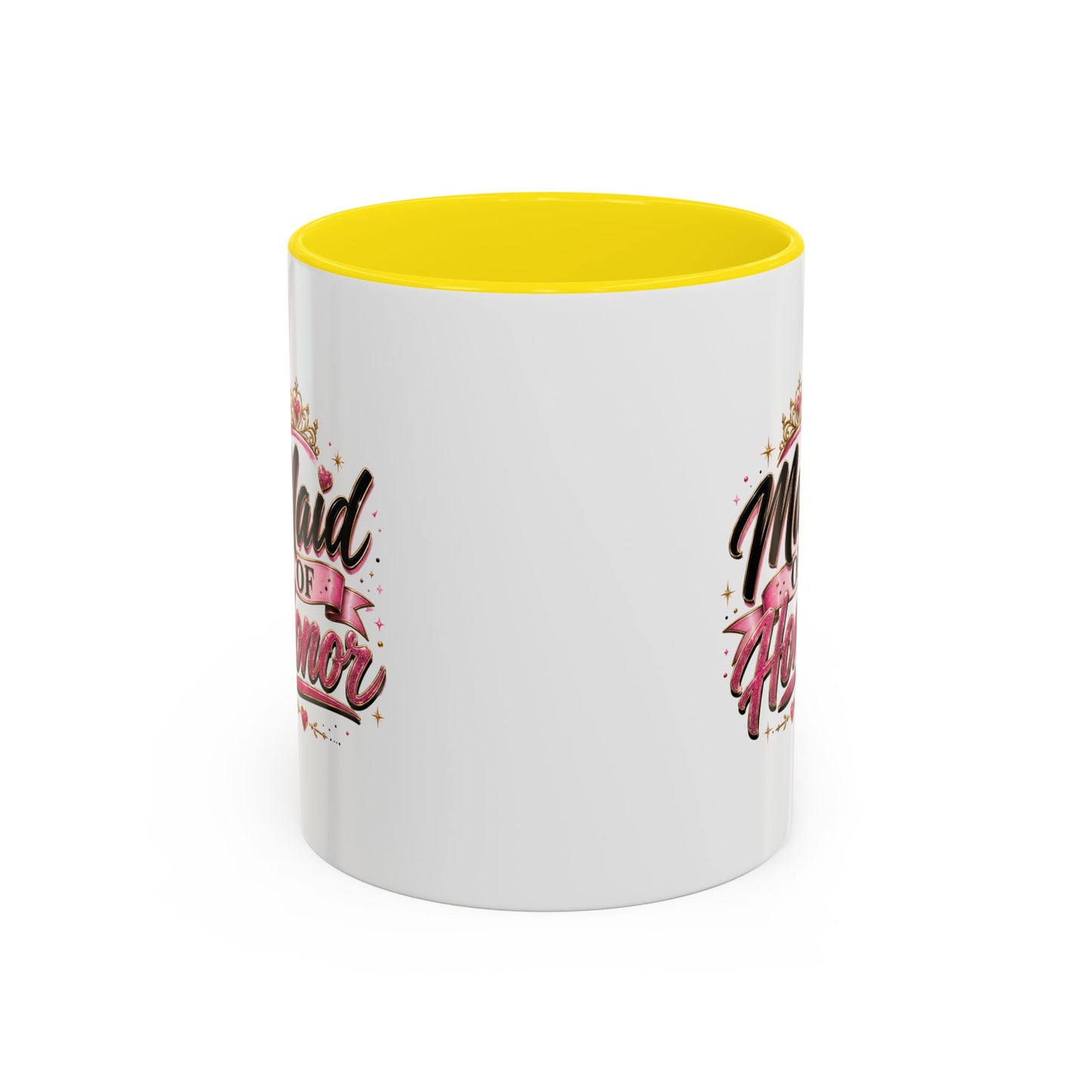 Maid of Honor Accent Coffee Mug — Bridal Party Gift (11/15oz)