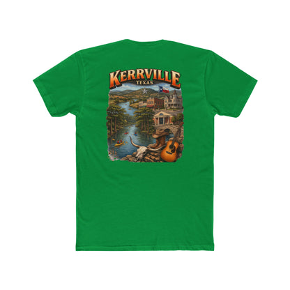 Kerrville Texas Scenic T-Shirt — Riverfront Guitar Vintage Travel Tee