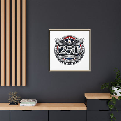 Matte Canvas, Framed (Multi-color)