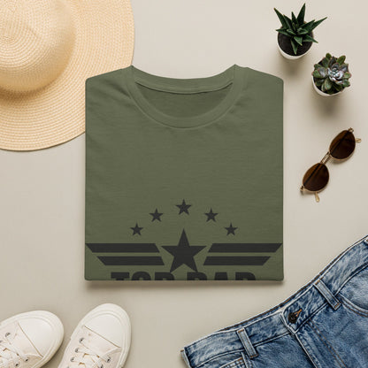 Top Dad T-Shirt — Retro Star Emblem Father's Day Tee