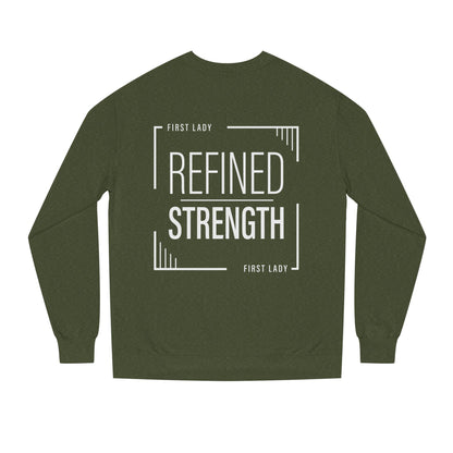 Refined Strength Sweatshirt — "First Lady" Graphic Crewneck