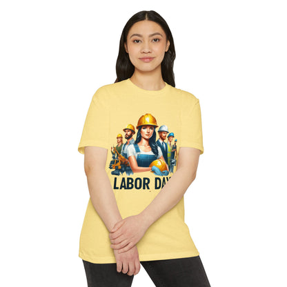 Labor Day Construction Worker T-Shirt