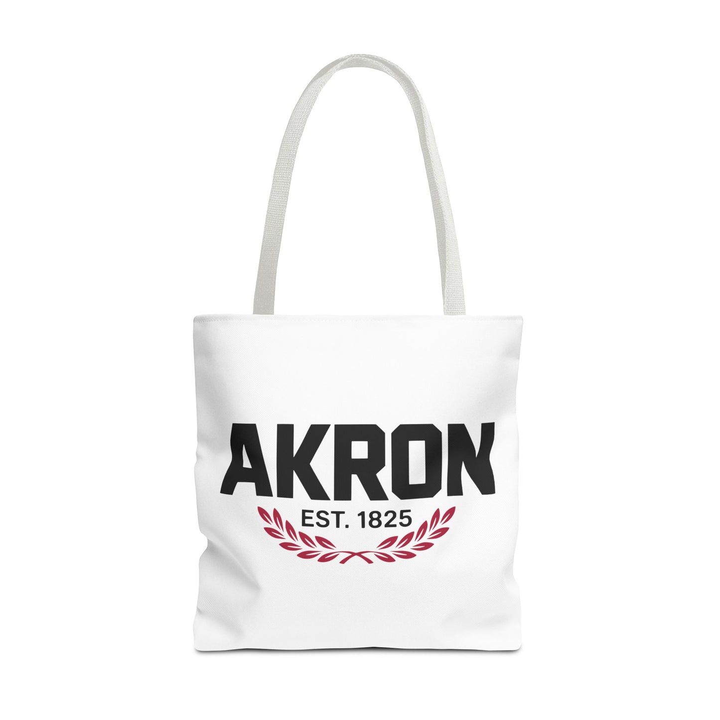 Akron Est. 1825 Tote Bag — City Pride Canvas Tote