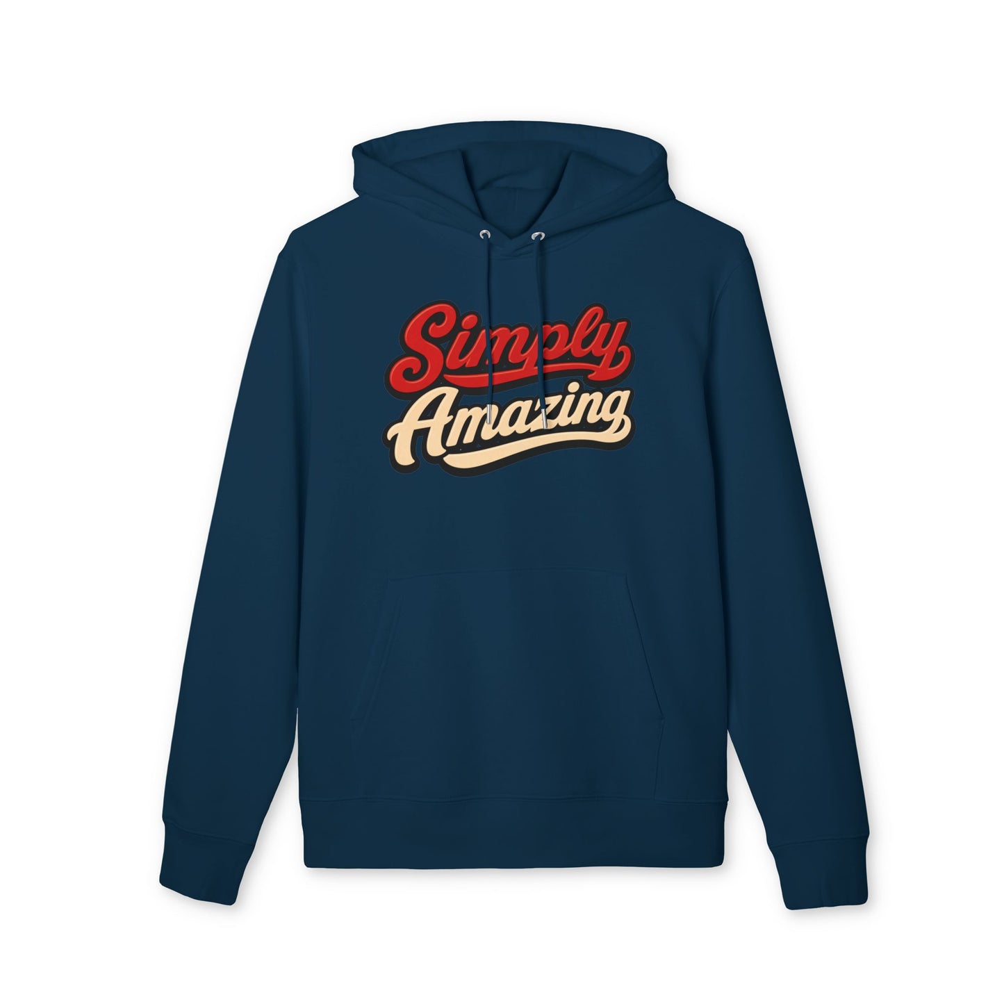 Simply Amazing Hoodie — Retro Script Graphic Pullover
