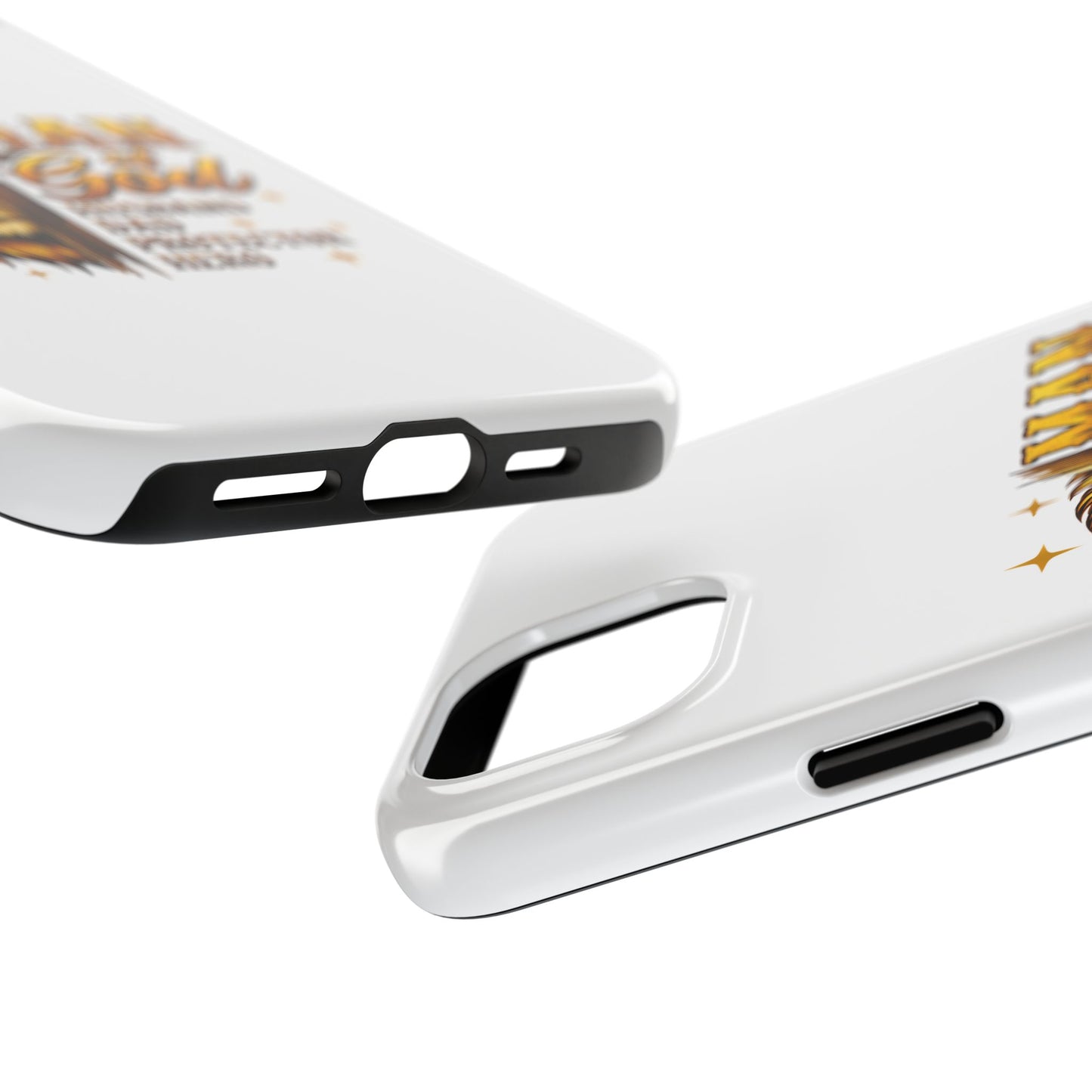 Man of God Lion Phone Case — ‘Man of God’ Christian Protector Dad Gift