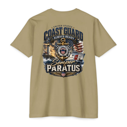 Coast Guard Semper Paratus T-Shirt – U.S. Coast Guard Veteran Tee