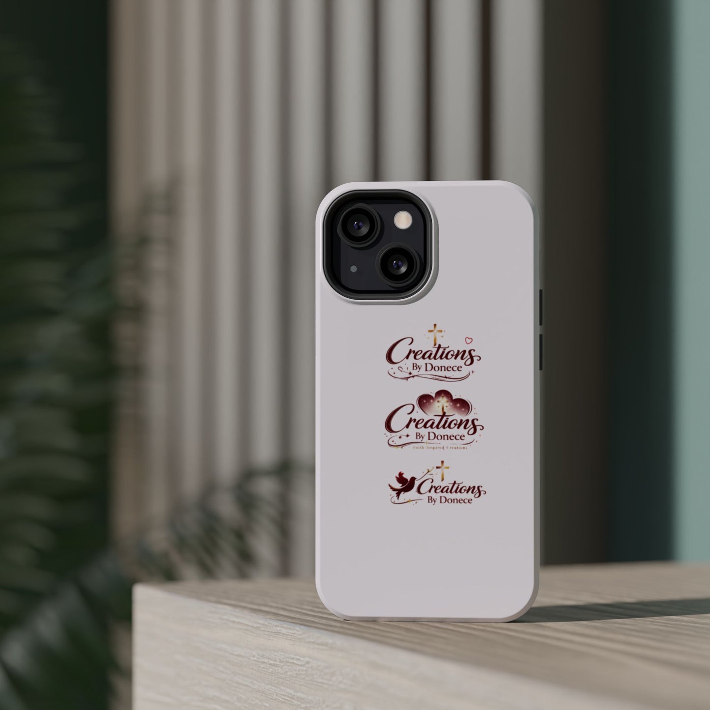 Magnetic Impact-Resistant Phone Case – Creations by Dionesa Logo