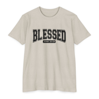 Blessed John 20:29 T-Shirt — Christian Faith Graphic Tee