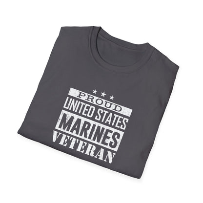 Proud United States Marines Veteran T-Shirt