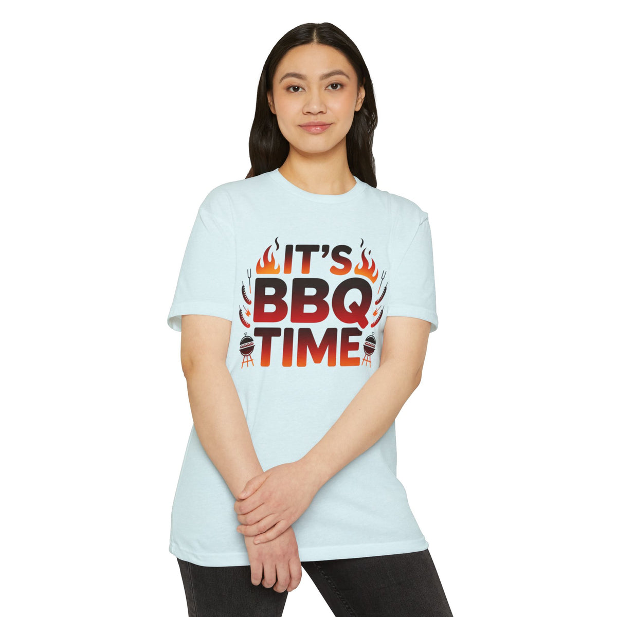 It’s BBQ Time T-Shirt — Grilling Graphic Tee for BBQ Lovers