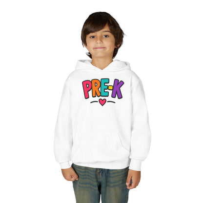 Pre-K Kids Hoodie — Colorful Cute Pre-K School Hooded Sweatshirt for Toddlers