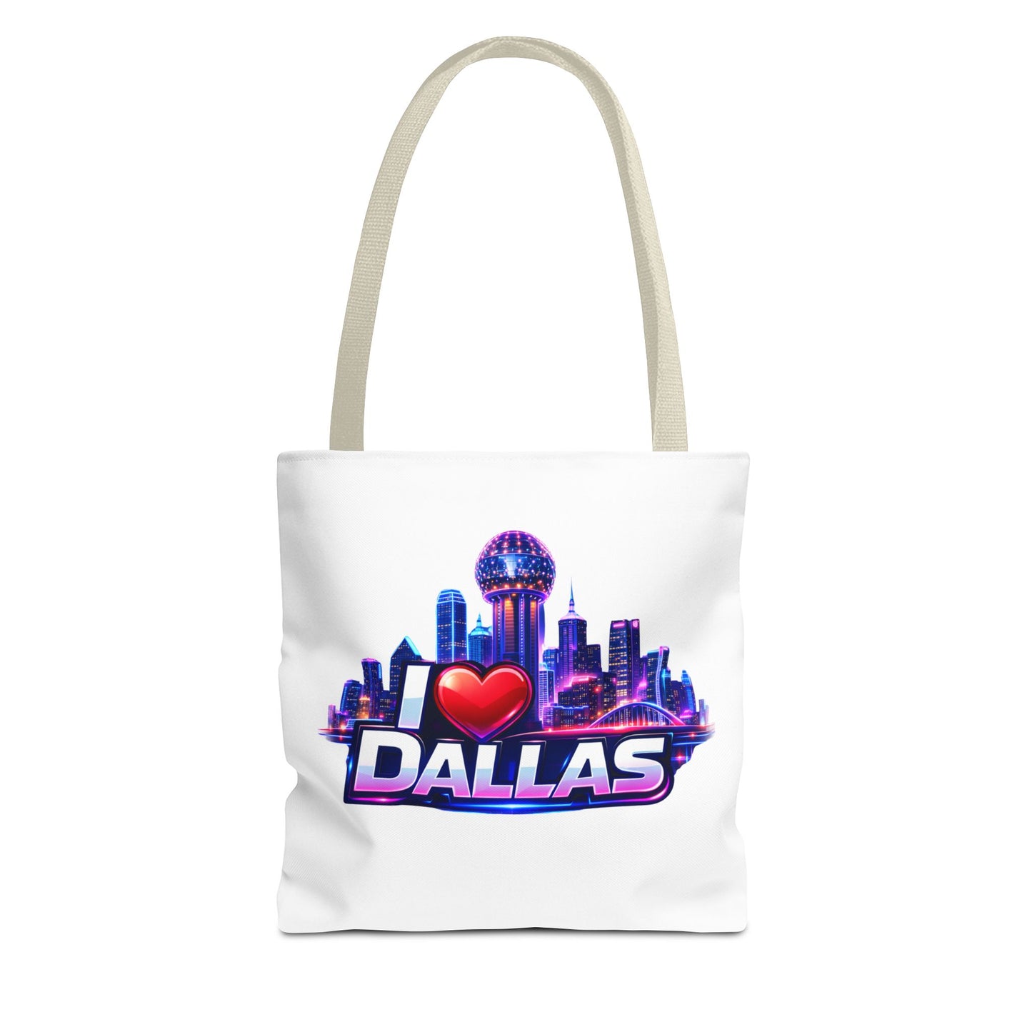 Dallas Skyline Tote Bag – I  Dallas Cityscape Carryall