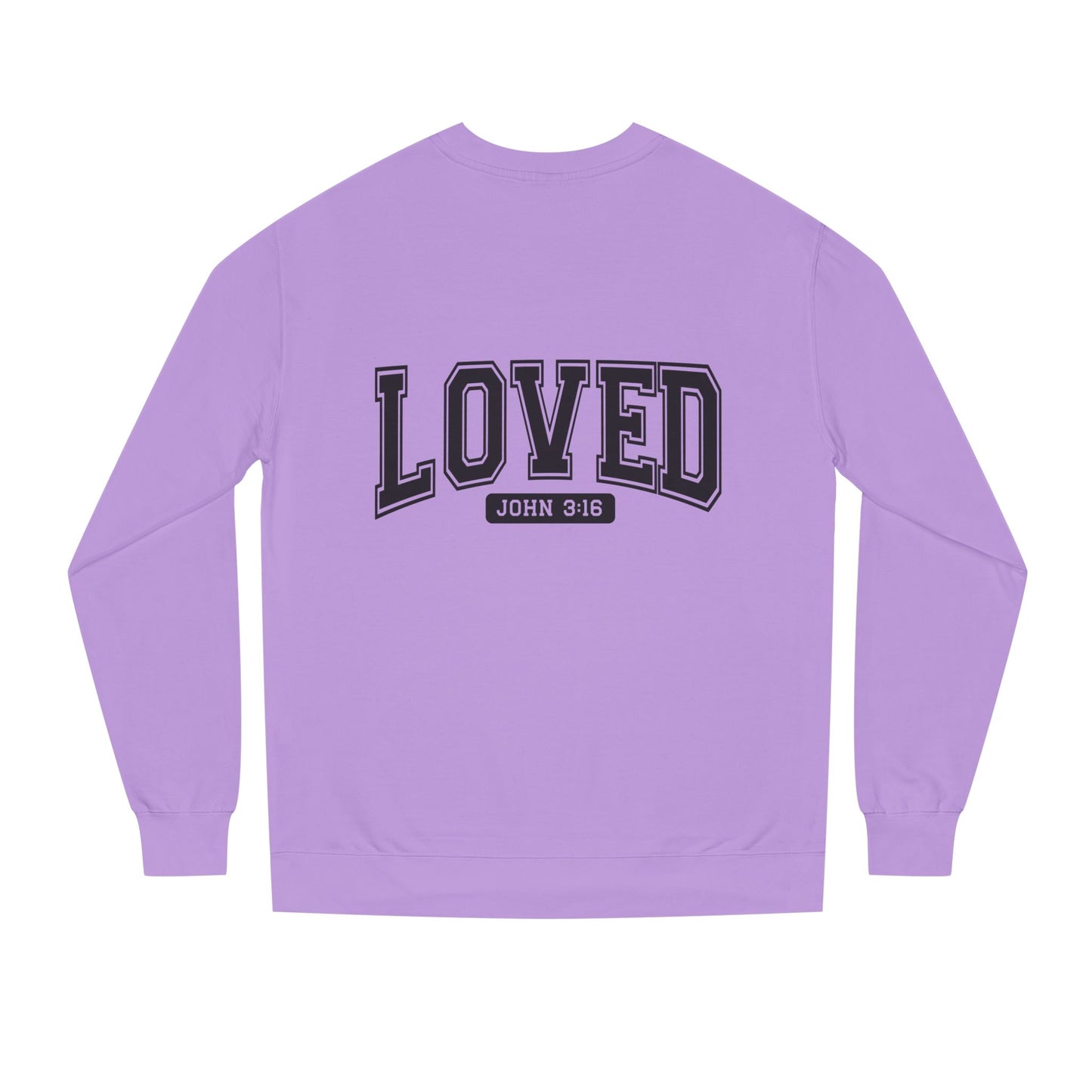 Loved John 3:16 Sweatshirt — Christian Faith Crewneck