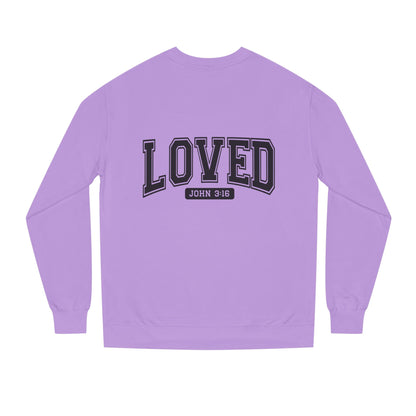 Loved John 3:16 Sweatshirt — Christian Faith Crewneck