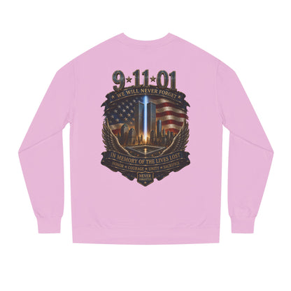 9/11 Never Forget Memorial Sweatshirt – In Memory of the Lives Lost