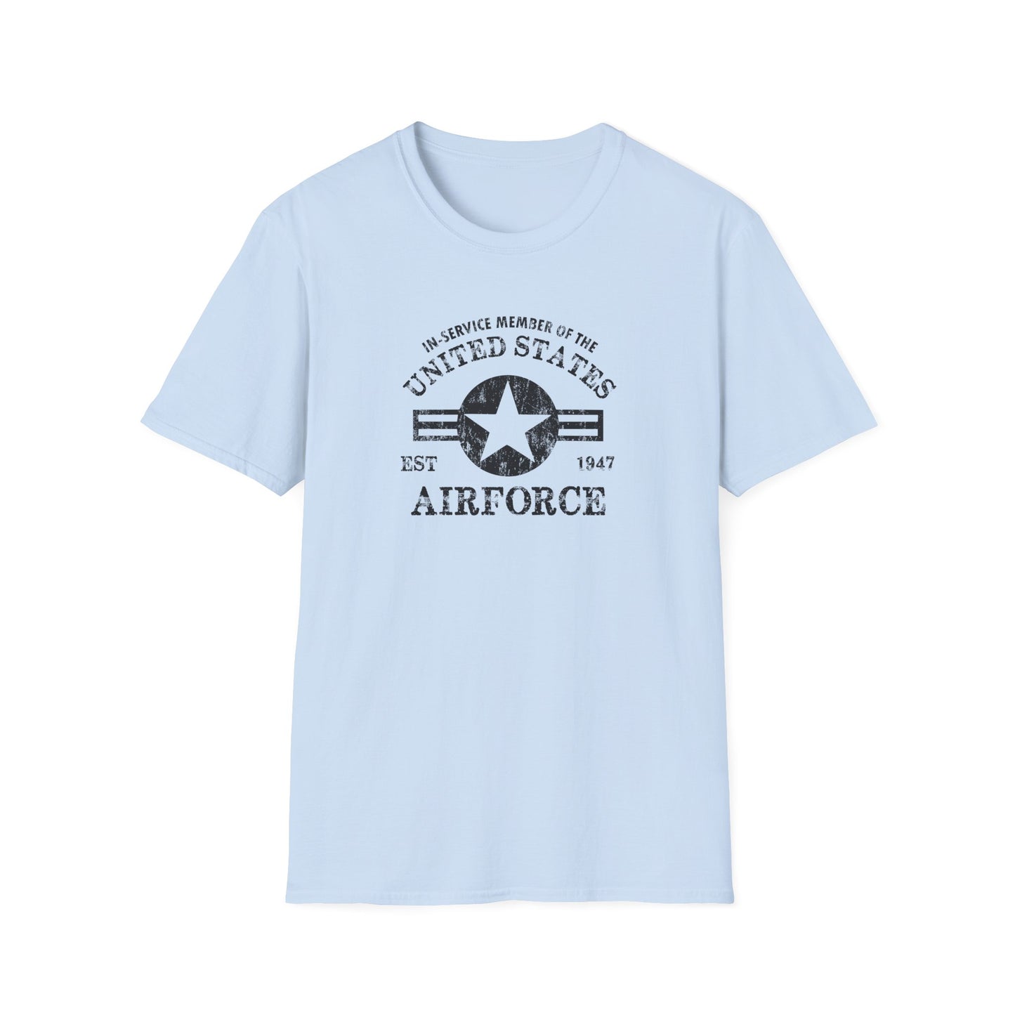 In-service Mime of the United States Est 1947 Airforce T-Shirt