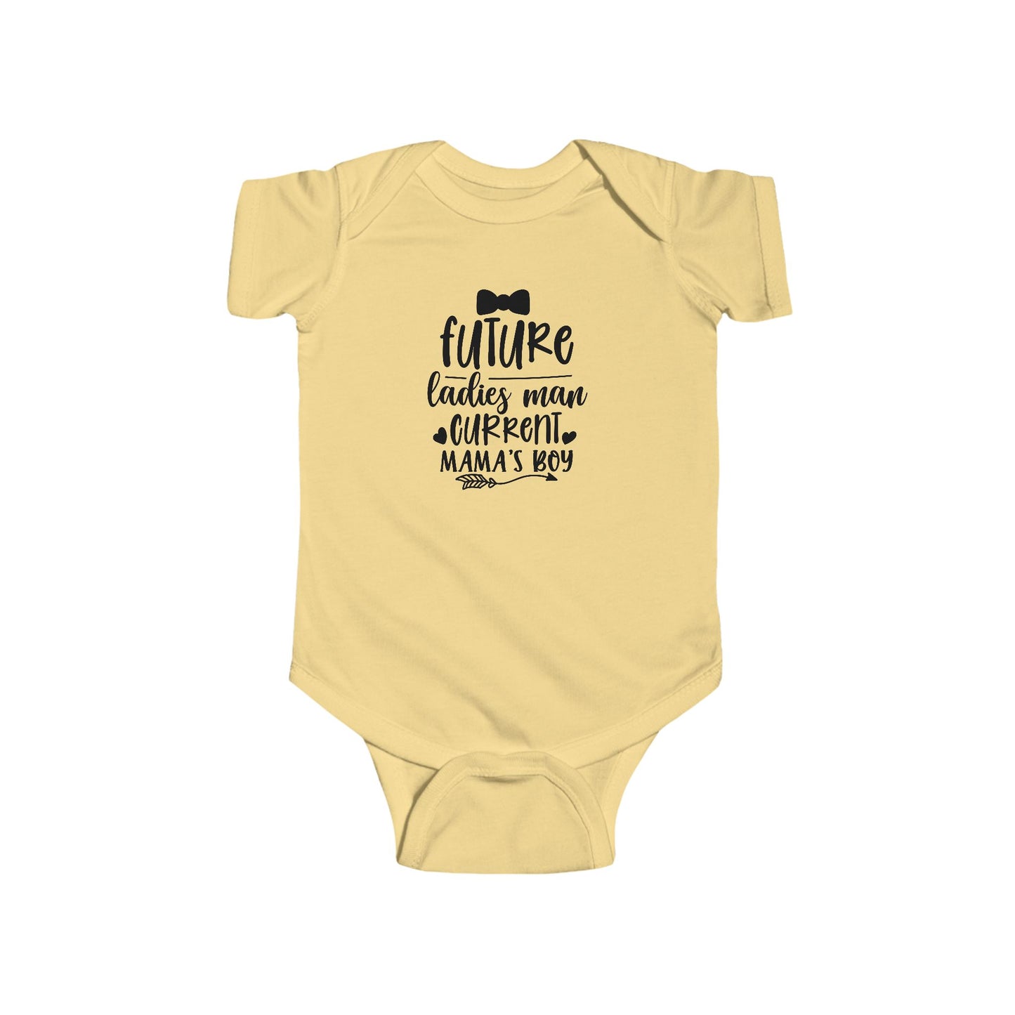 Infant Bodysuit – "Future Ladies Man (Current Mama's Boy)" Cute Baby Onesie