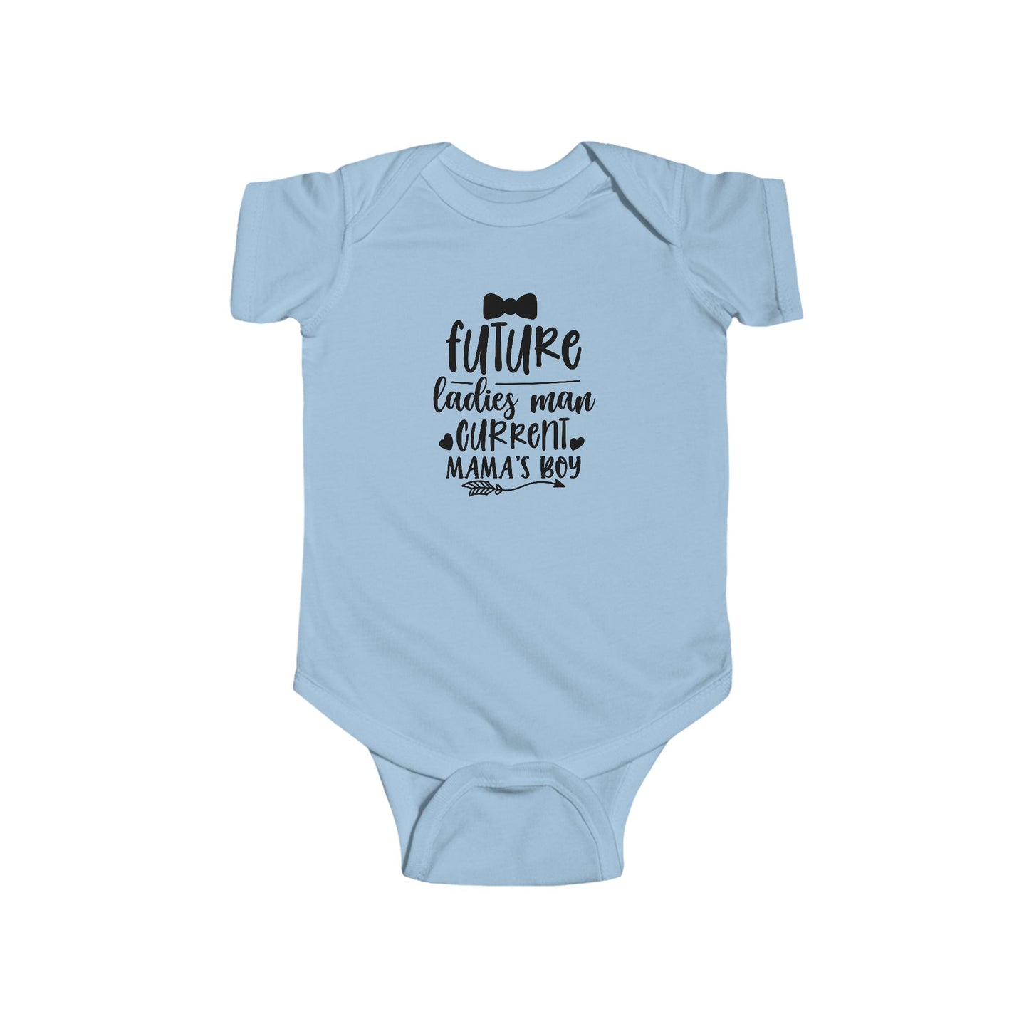 Infant Bodysuit – "Future Ladies Man (Current Mama's Boy)" Cute Baby Onesie