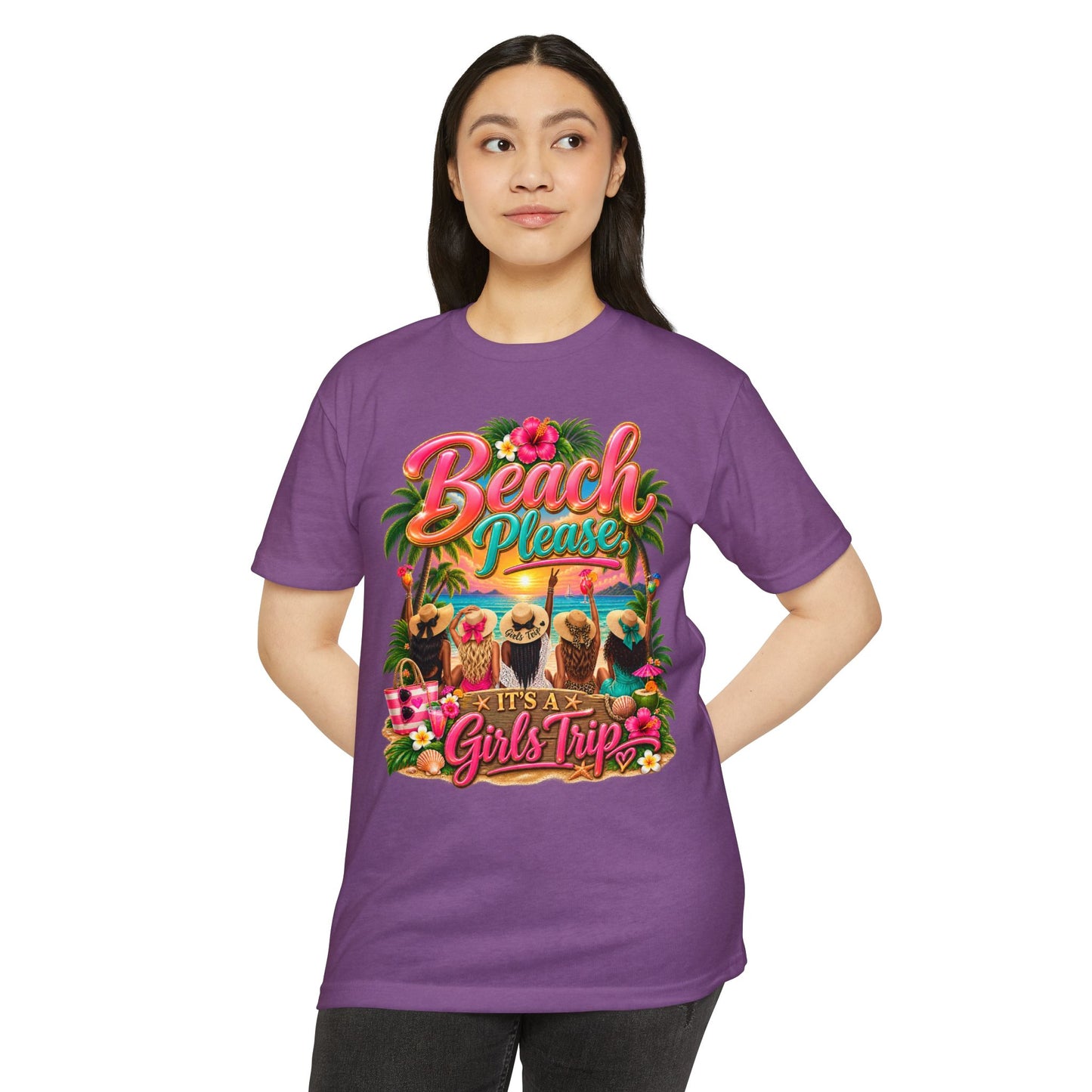 Beach Please Girls Trip T-Shirt
