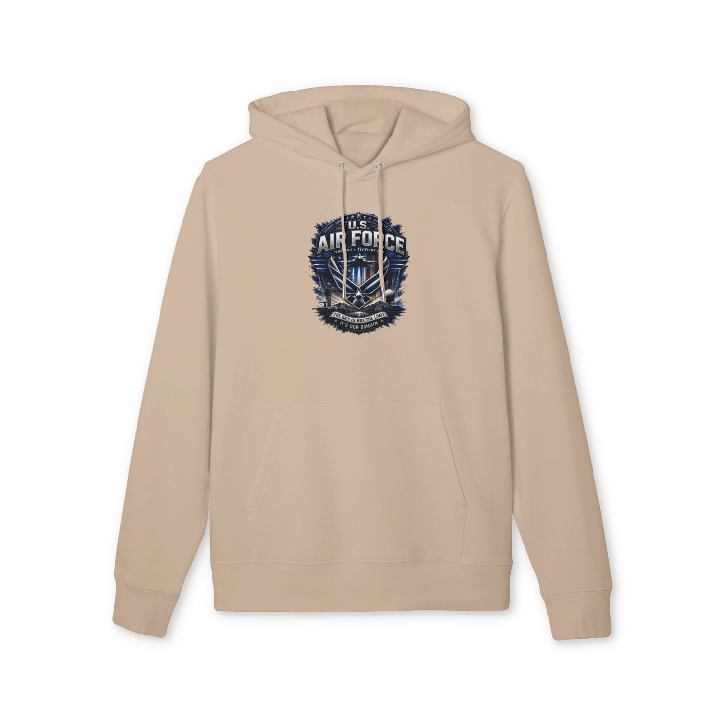 Air Force Emblem Hoodie — Military Wings Graphic Pullover