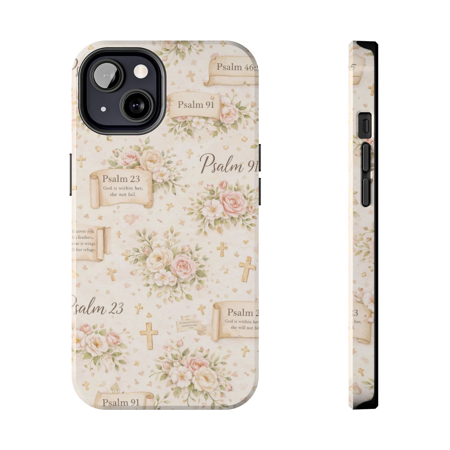 God Is Within Her Phone Case | Christian Floral iPhone Case