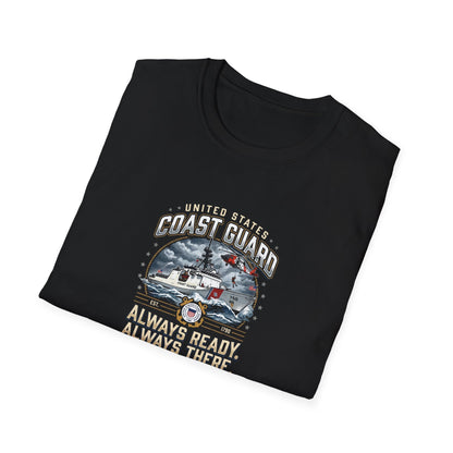 Coast Guard Rescue Always Ready, Always There T-shirt