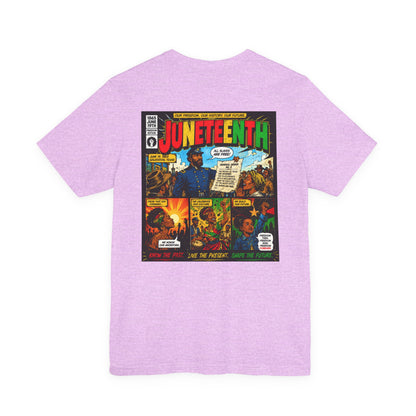 Juneteenth Comic-Style T-Shirt — Retro Celebration Tee