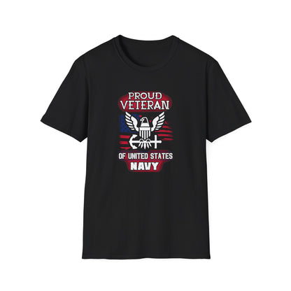 Proud Veteran of United States Navy T-Shirt