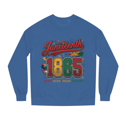 Juneteenth 1865 Crewneck Sweatshirt — History • Culture • Freedom