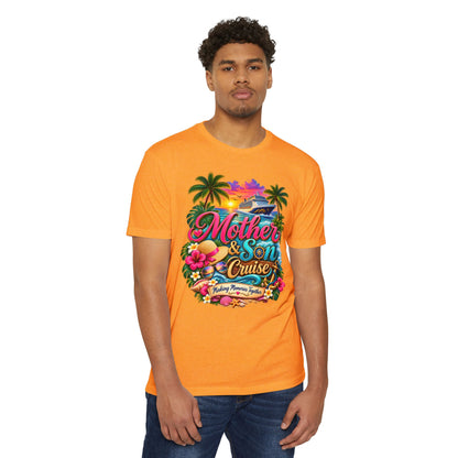 Mother & Son Cruise T-Shirt — Tropical Family Vacation Graphic Tee