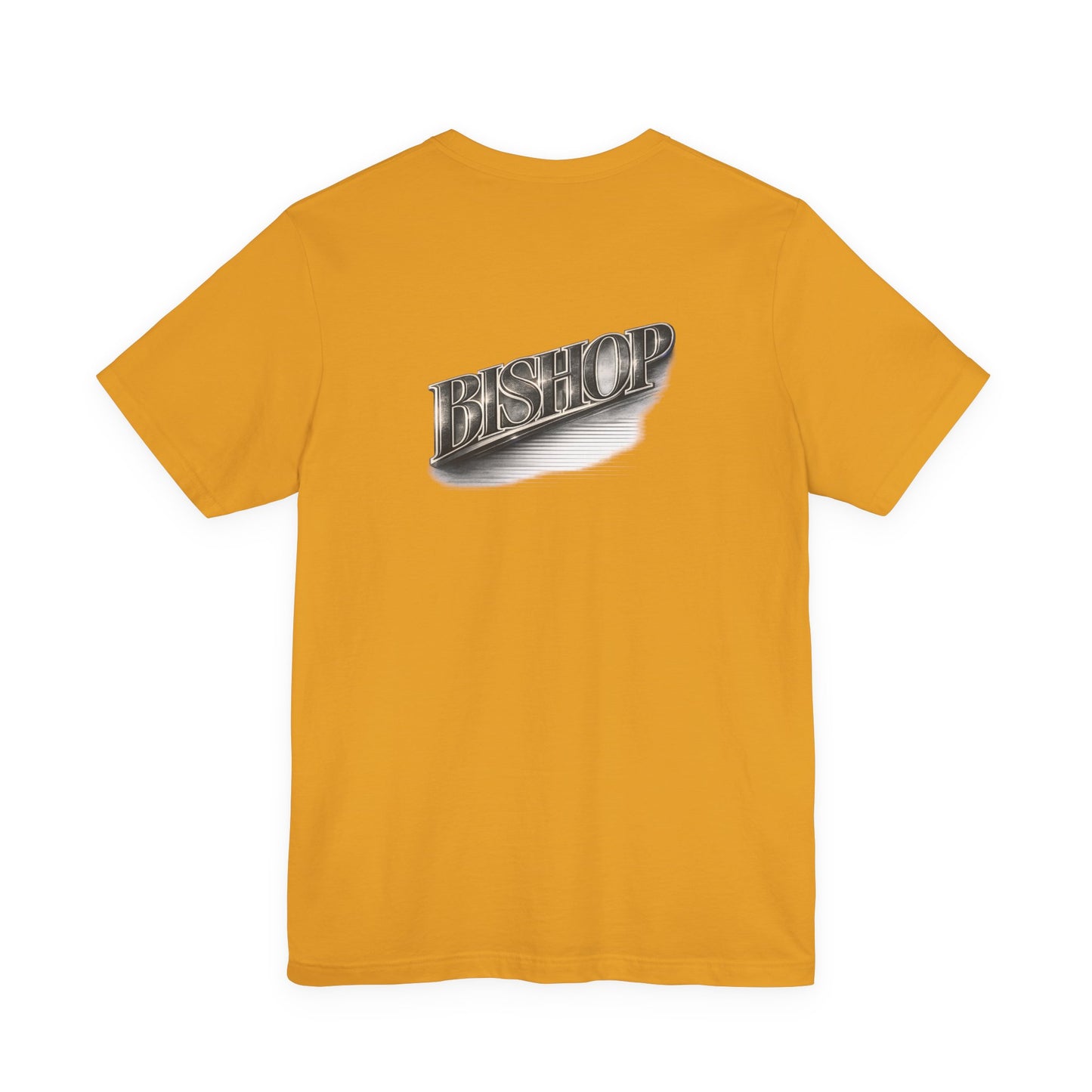 Bishop Retro Chrome Logo T‑Shirt