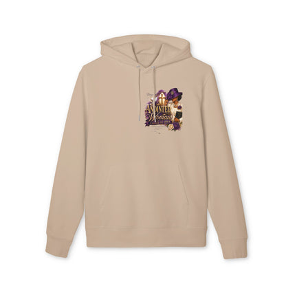 Anointed Woman Hoodie — Christian Faith Pullover with Scripture-Inspired Design