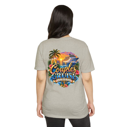 Couples Cruise T-Shirt — Tropical Cruise Vacation Graphic Tee