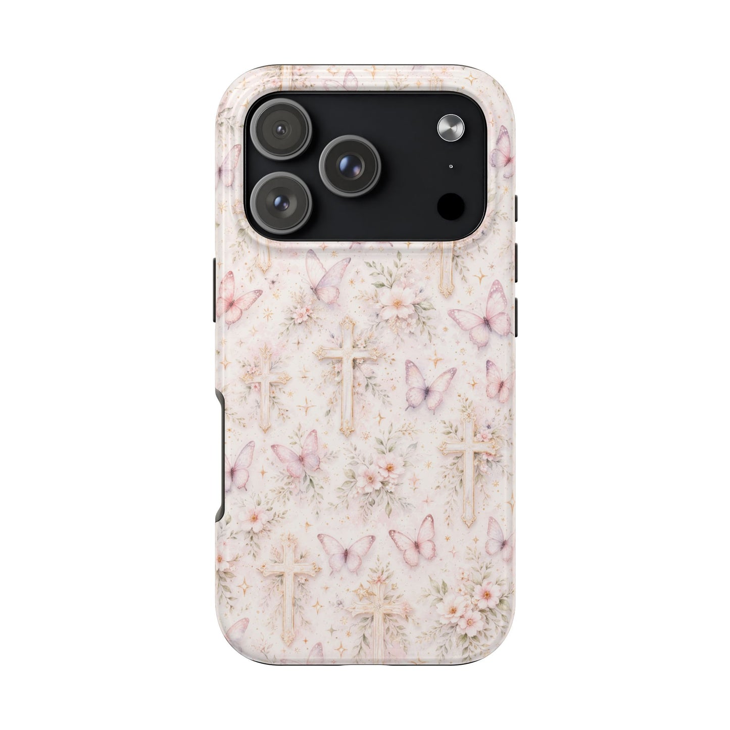 Blessed Wings Phone Case | Christian Floral iPhone Case
