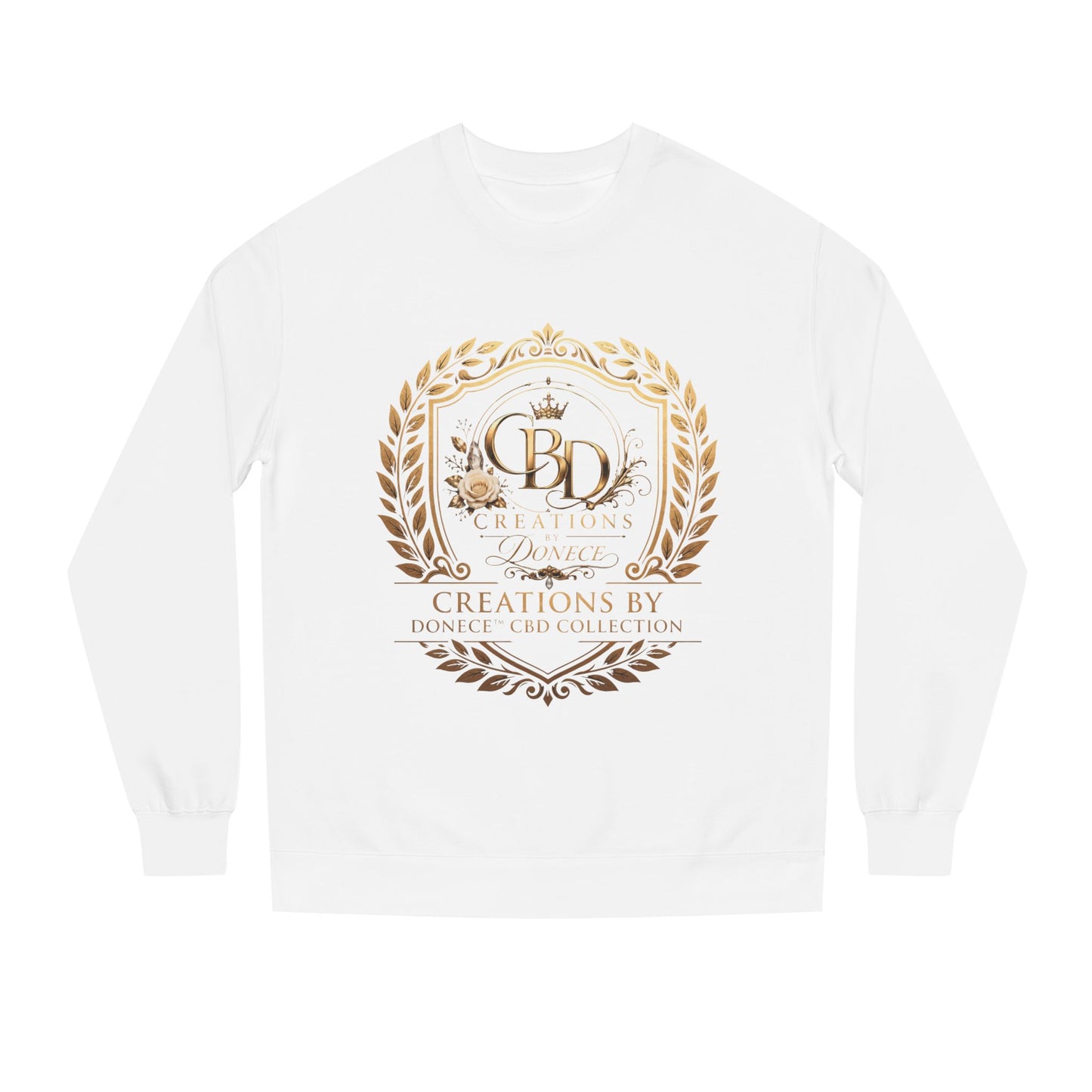 Creations By Donique Gold Crest Sweatshirt