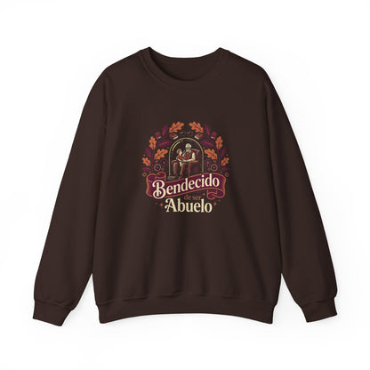 Bendecido Por Mi Abuelo Sweatshirt