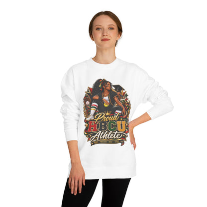 HBCU Athlete Sweatshirt — Proud HBCU Graduate & Athlete Graphic Crewneck
