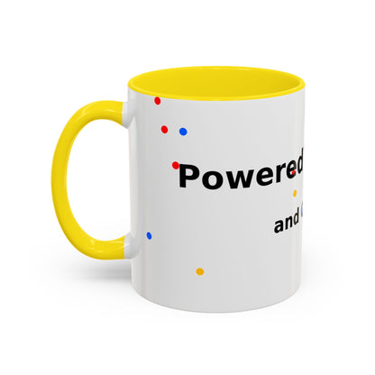 ADHD and Coffee Accent Mug — Funny Neurodivergent Travel Coffee Cup