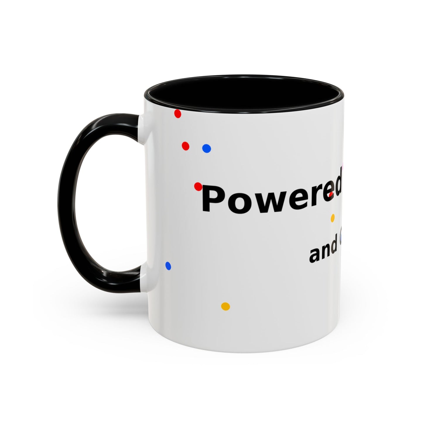 ADHD and Coffee Accent Mug — Funny Neurodivergent Travel Coffee Cup