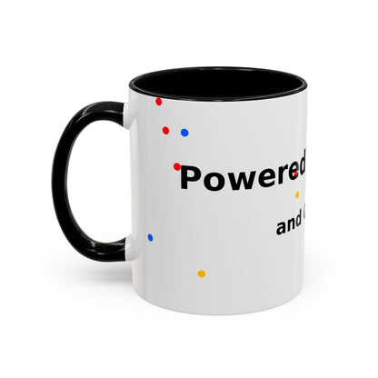 ADHD and Coffee Accent Mug — Funny Neurodivergent Travel Coffee Cup