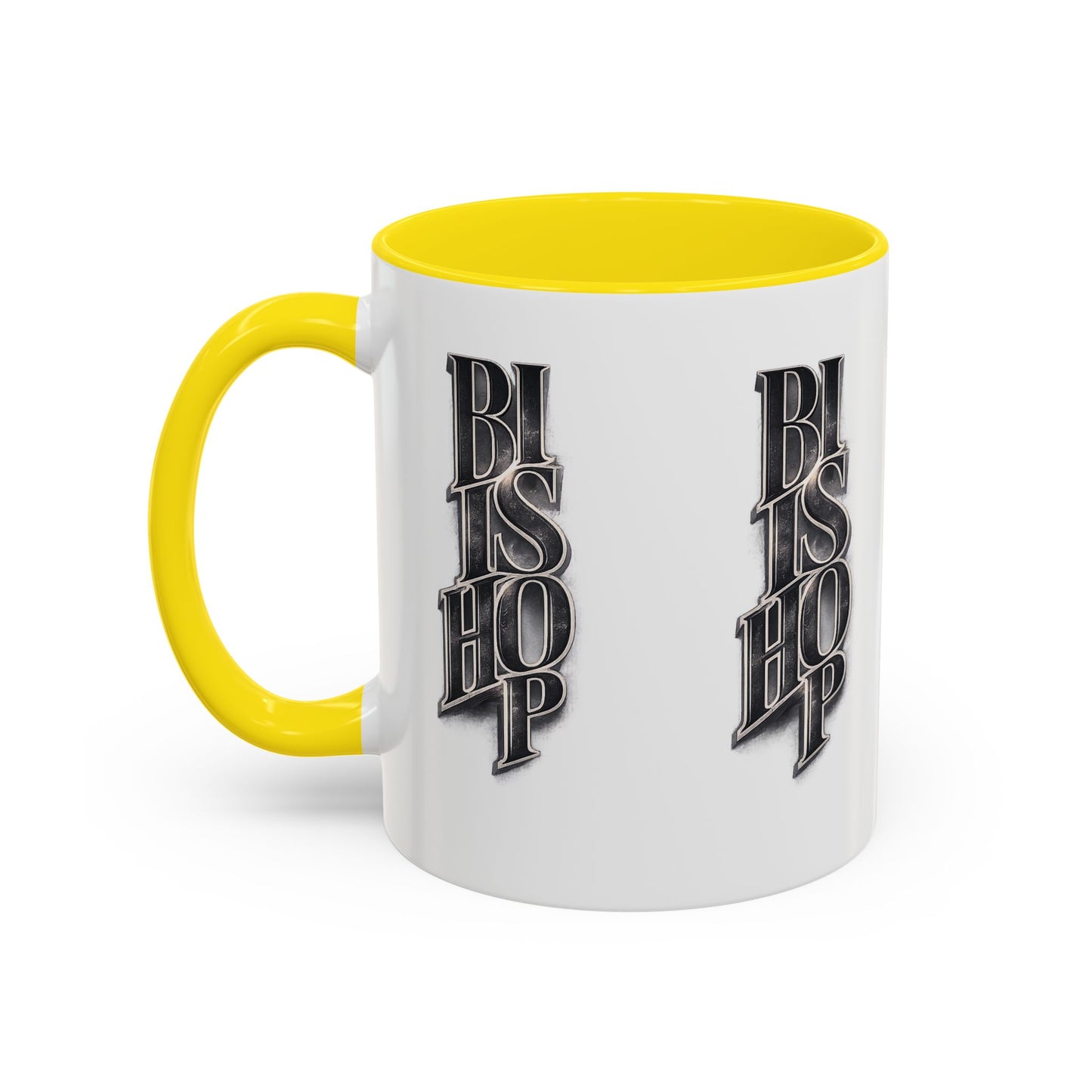 Bishop Vertical Logo Accent Coffee Mug — 11/15oz