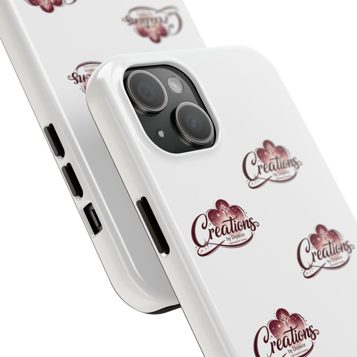 Logo Pattern Tough Phone Case — Creations Repeat Design
