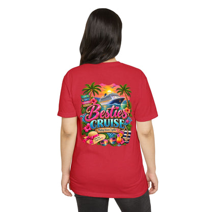 Besties Cruise T-Shirt — Tropical Friends Vacation Shirt