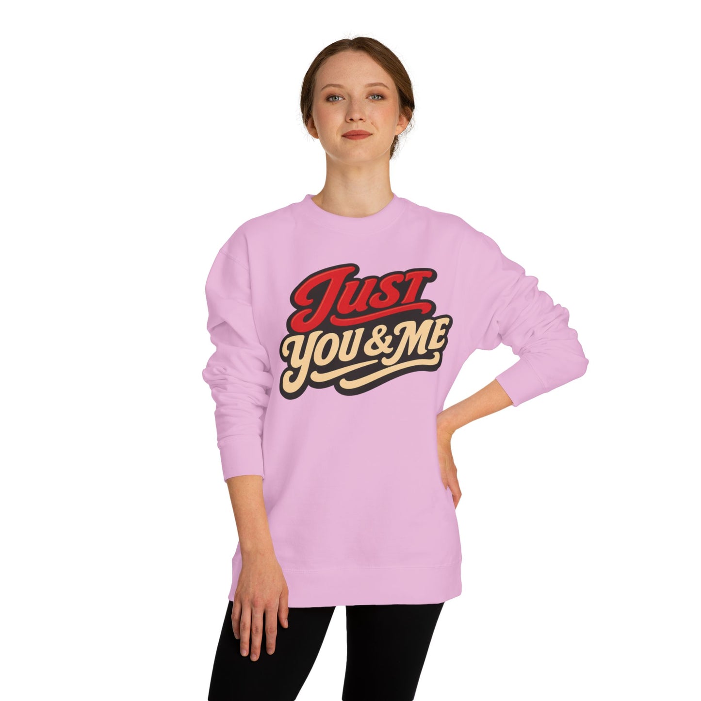 Just You & Me Sweatshirt – Retro Couples Crewneck