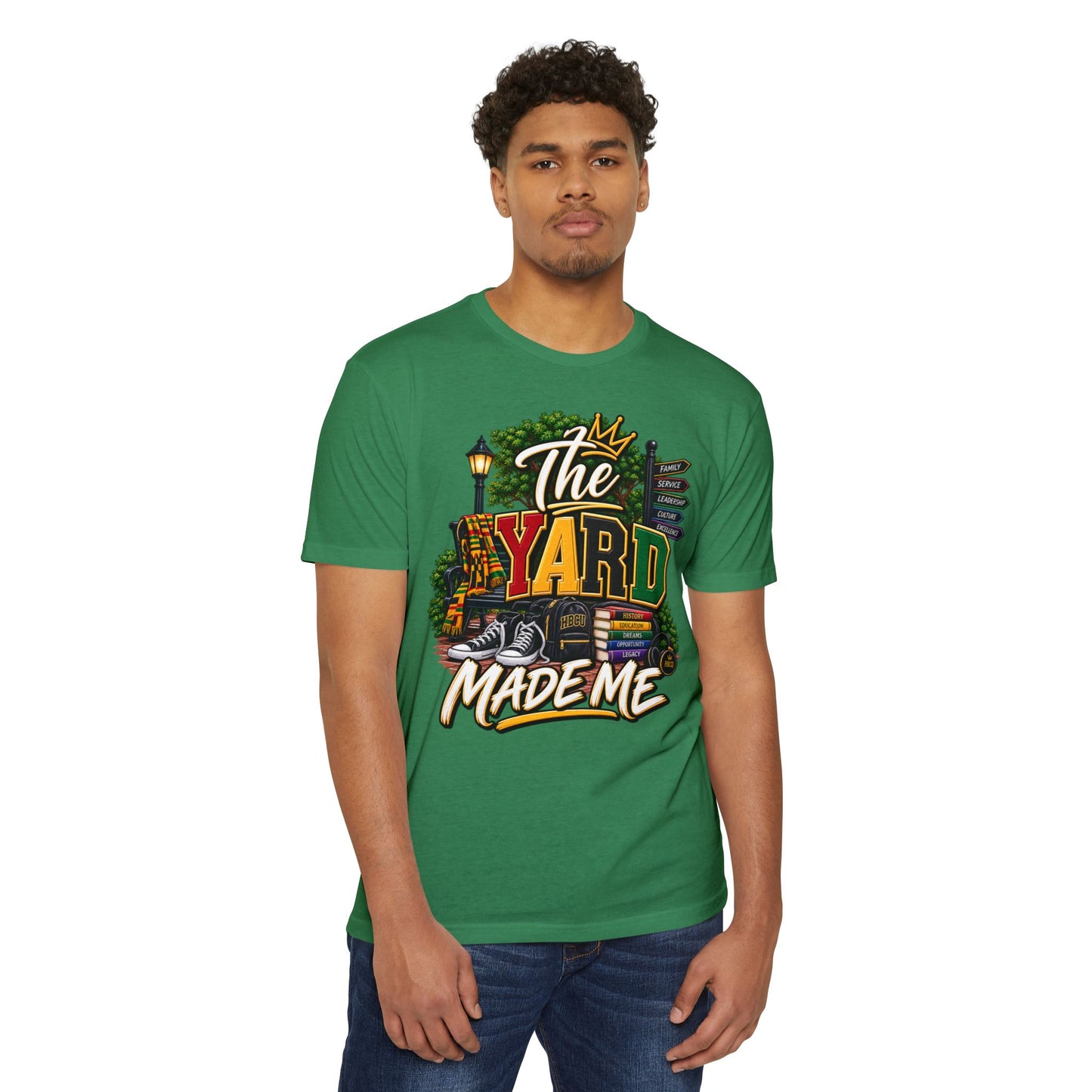 The Yard Made Me T-Shirt — Retro Urban Streetwear Tee