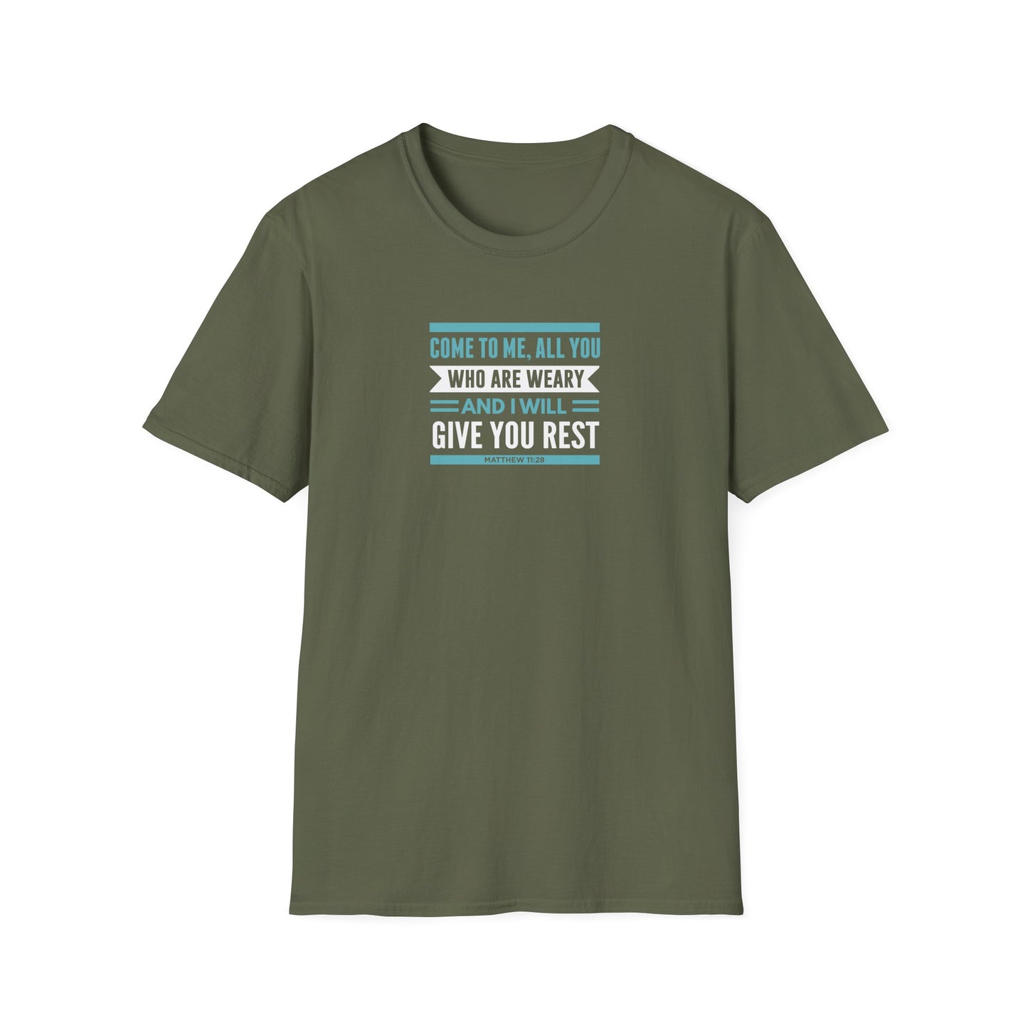 Come to Me, All You WHO Are Weary and I Will Give You REST T-Shirt